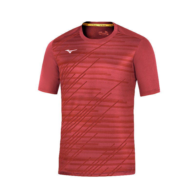 Mizuno Team Chiba Tee red