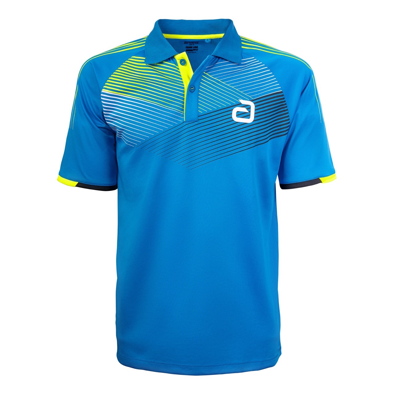 andro Shirt Avos blau/gelb