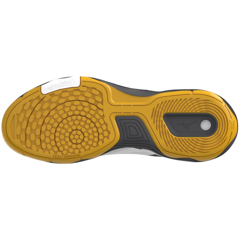 Mizuno Wave Medal Neo weiß/schwarz/gold