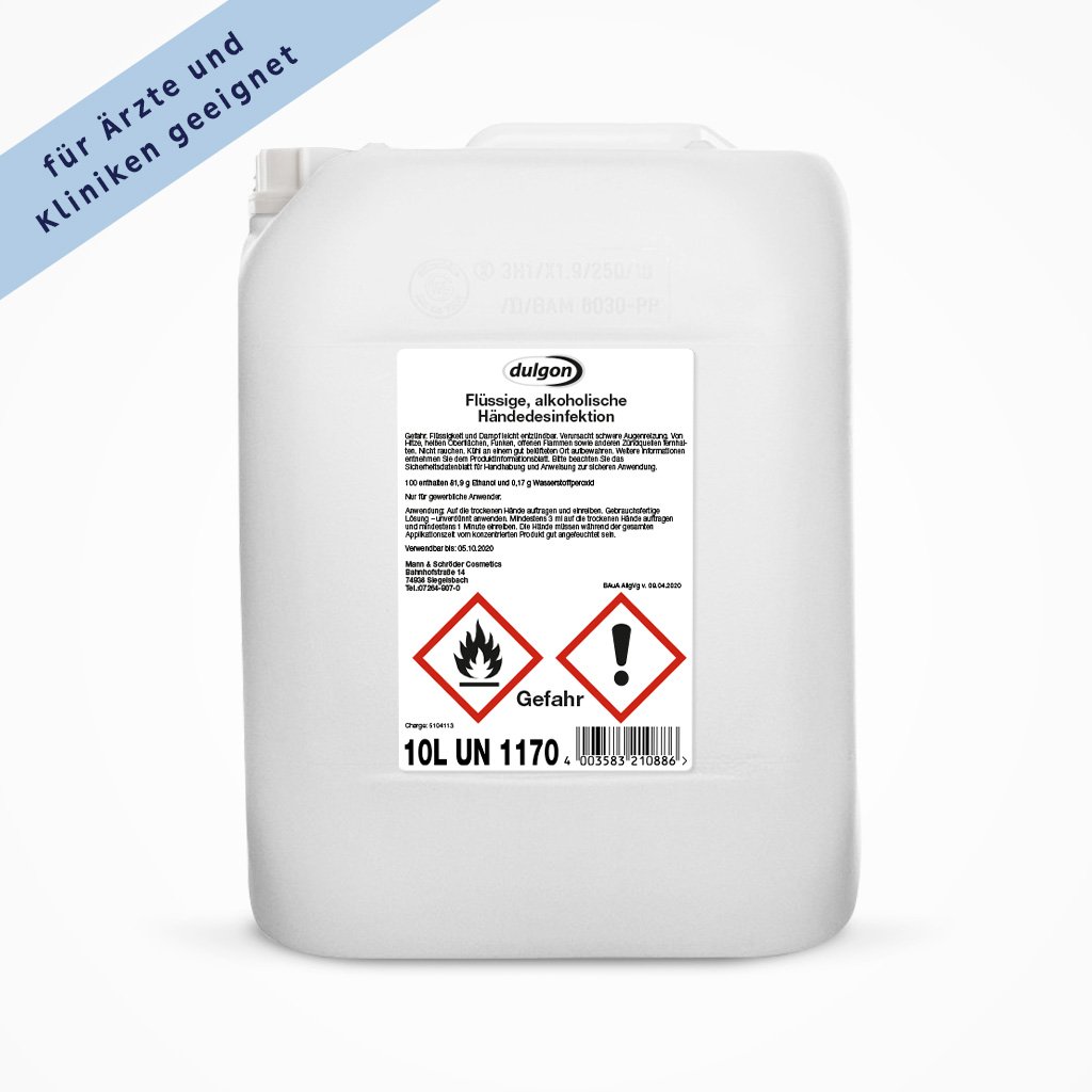 duglon Hand Desinfektion 10 Liter