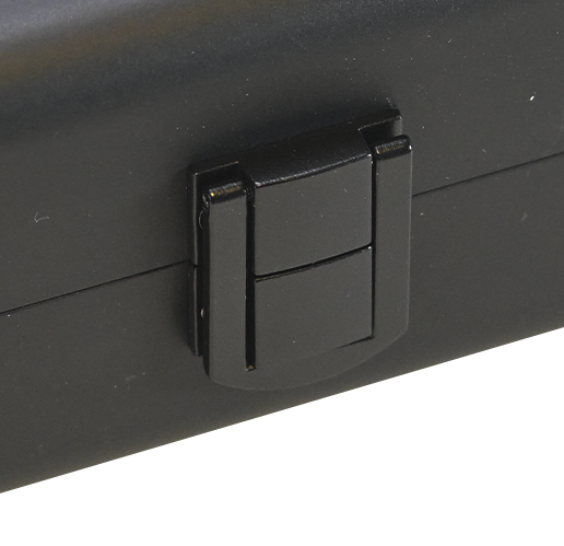 Single Alu Case Holzoptik small Logo