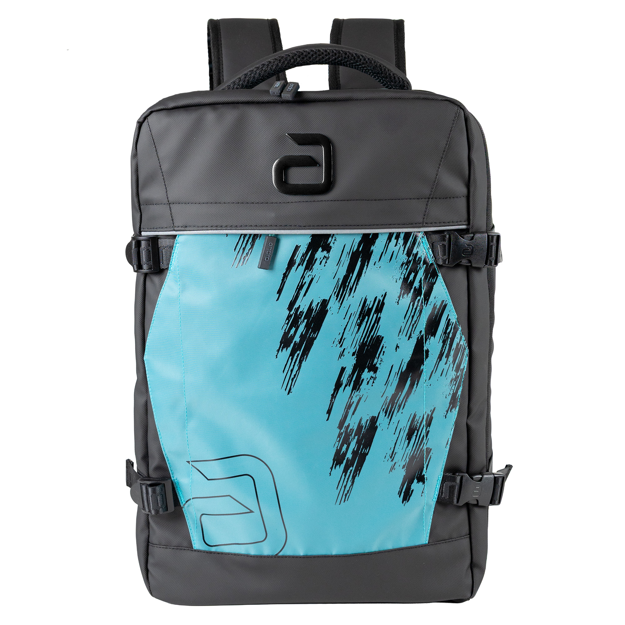 andro Rucksack Taiva schwarz/türkis