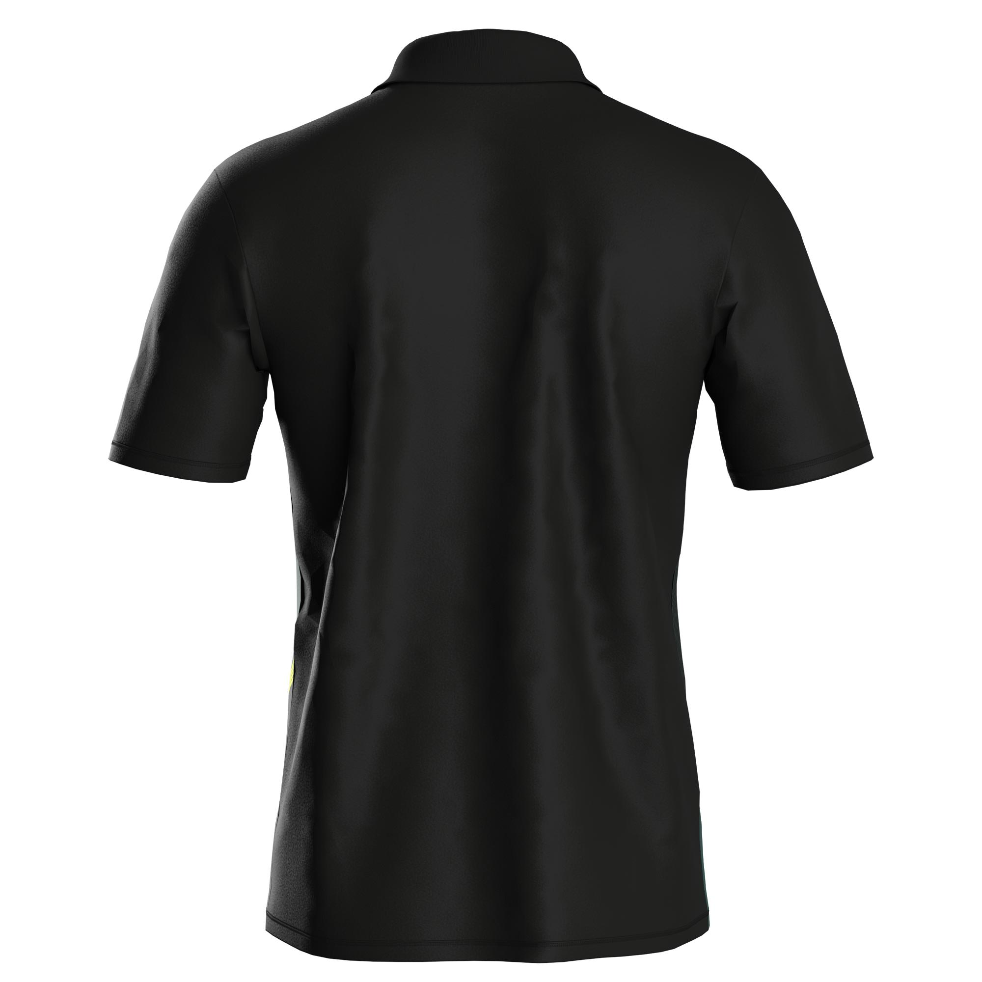 andro Shirt Ataxa schwarz/gelb