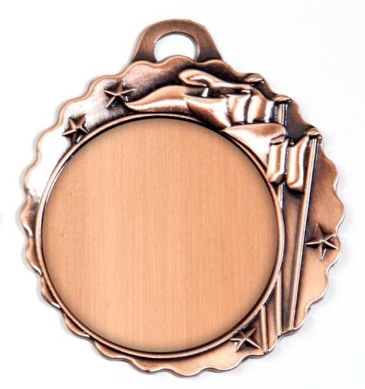 Zamak-Medaille  FLAG Ø70mm