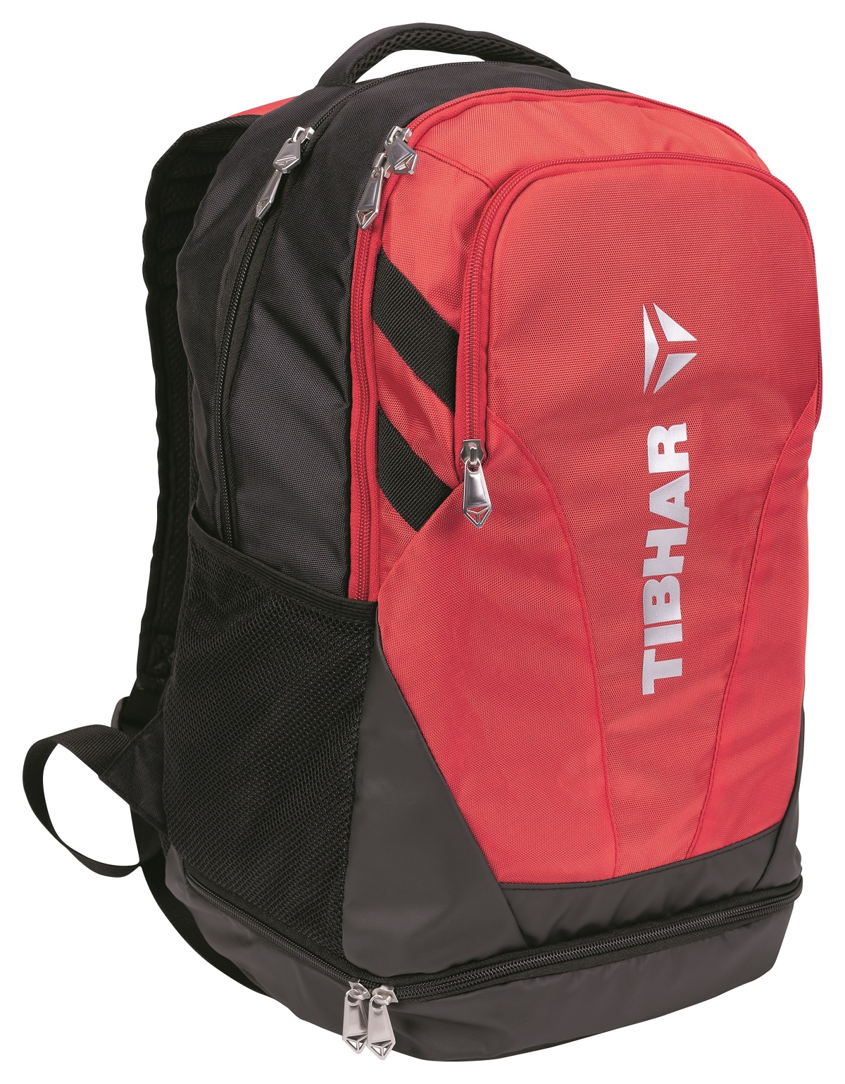 Tibhar Rucksack Mesh rot/schwarz