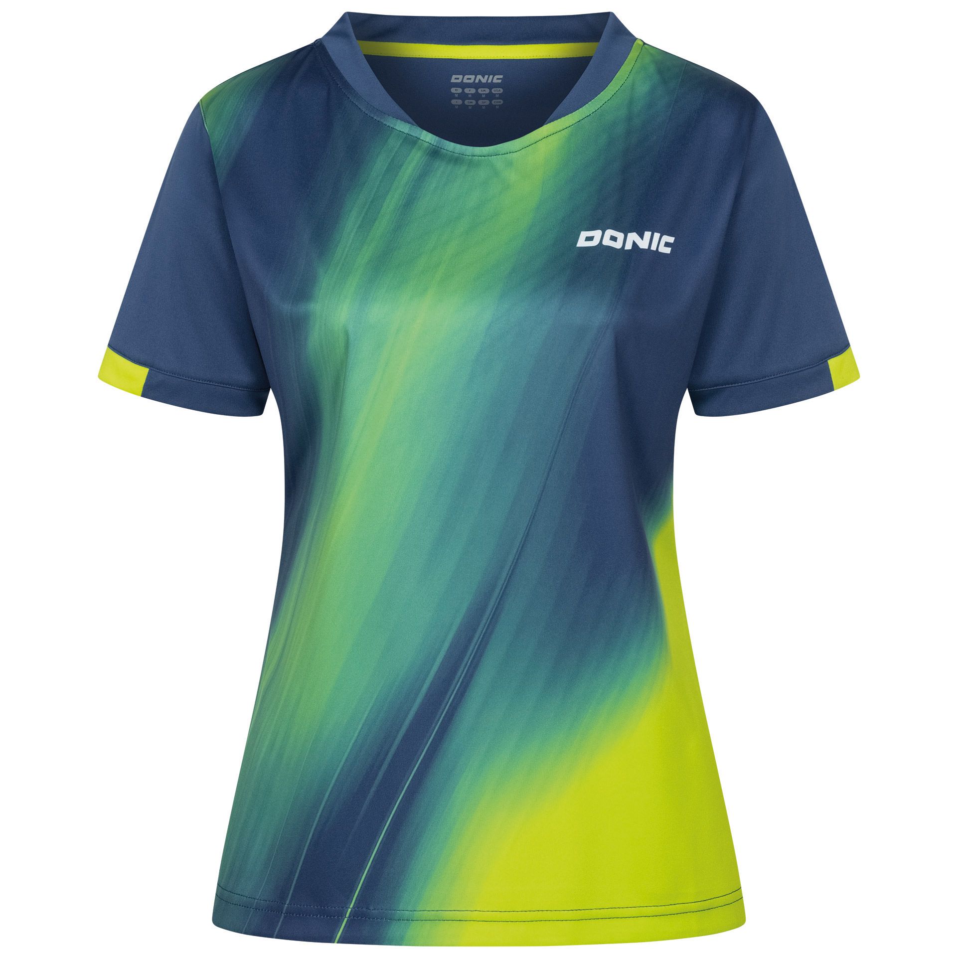 Donic Shirt Fire Lady marine-lime