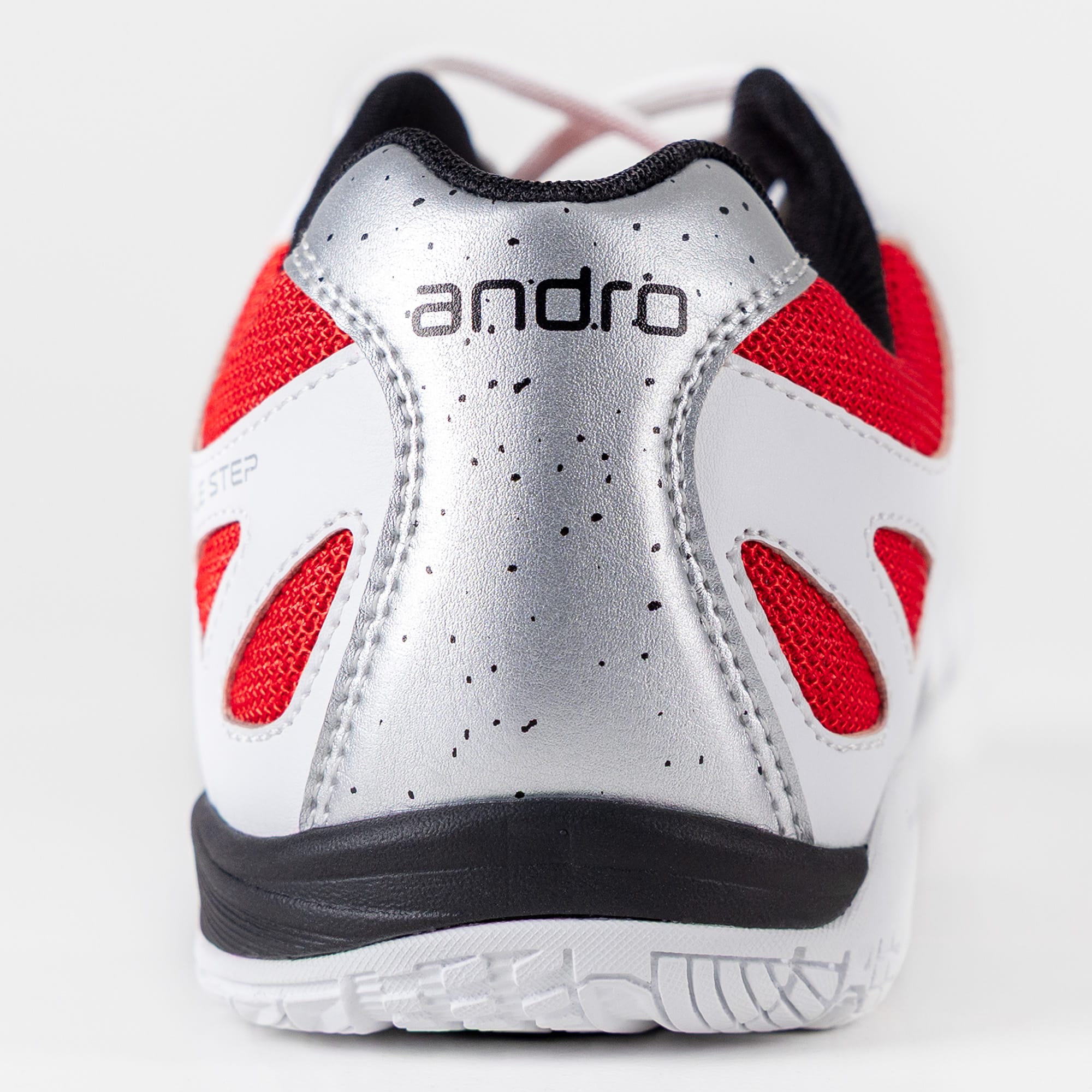 andro Schuh Shuffle Step 3 weiß/rot/schwarz