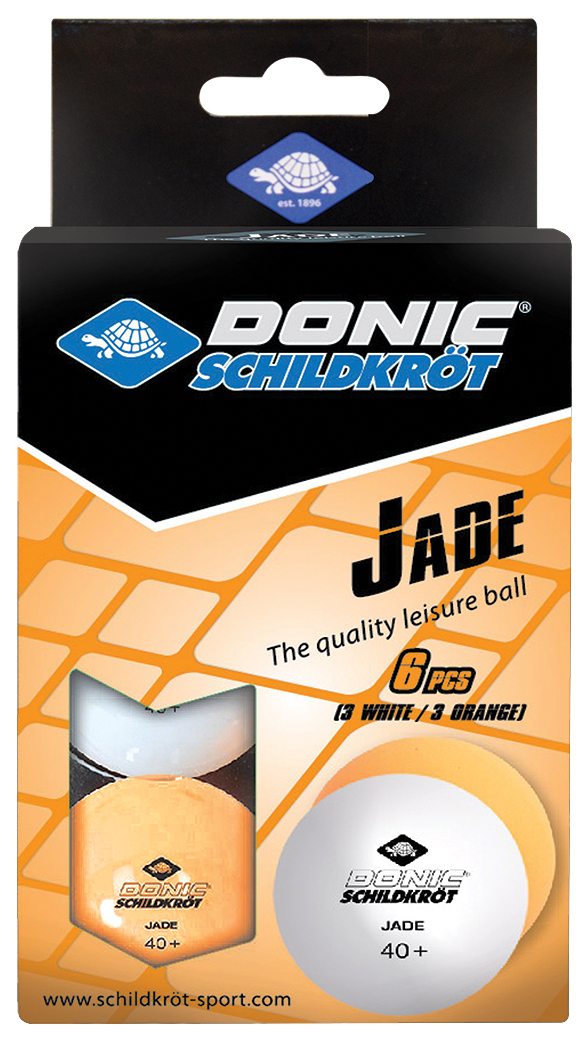 Donic/Schildkröt Ball Jade, Poly 40+ 3w/3o