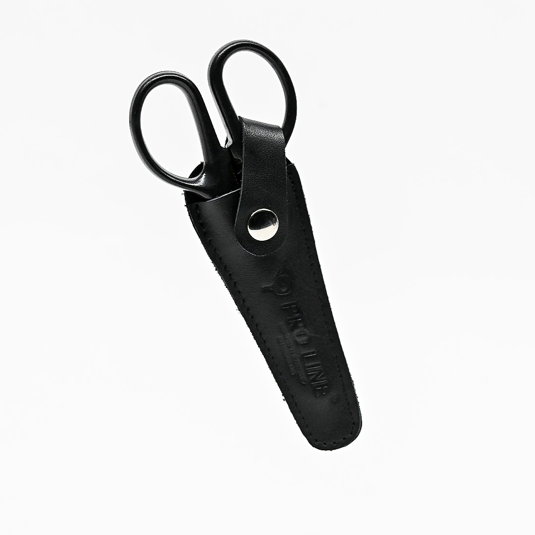 PRO LINE -  Scherenetui aus PU-Leder, schwarz