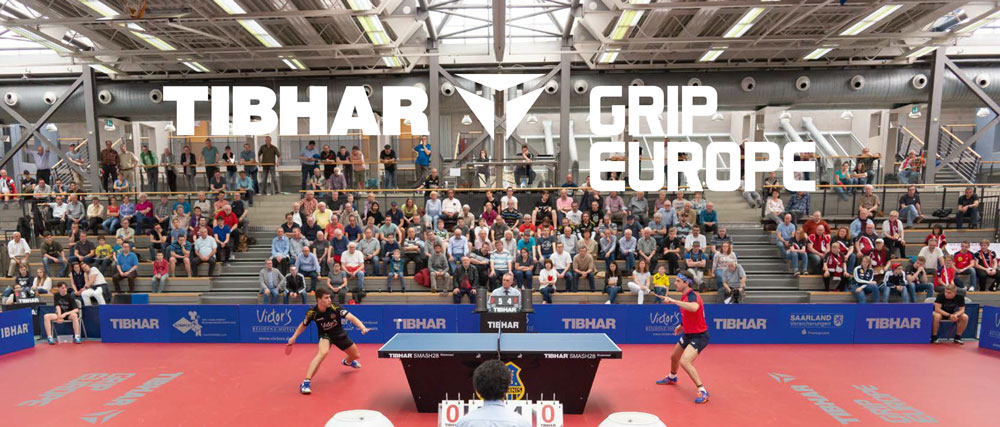 Tischtennisboden TIBHAR GRIP rot