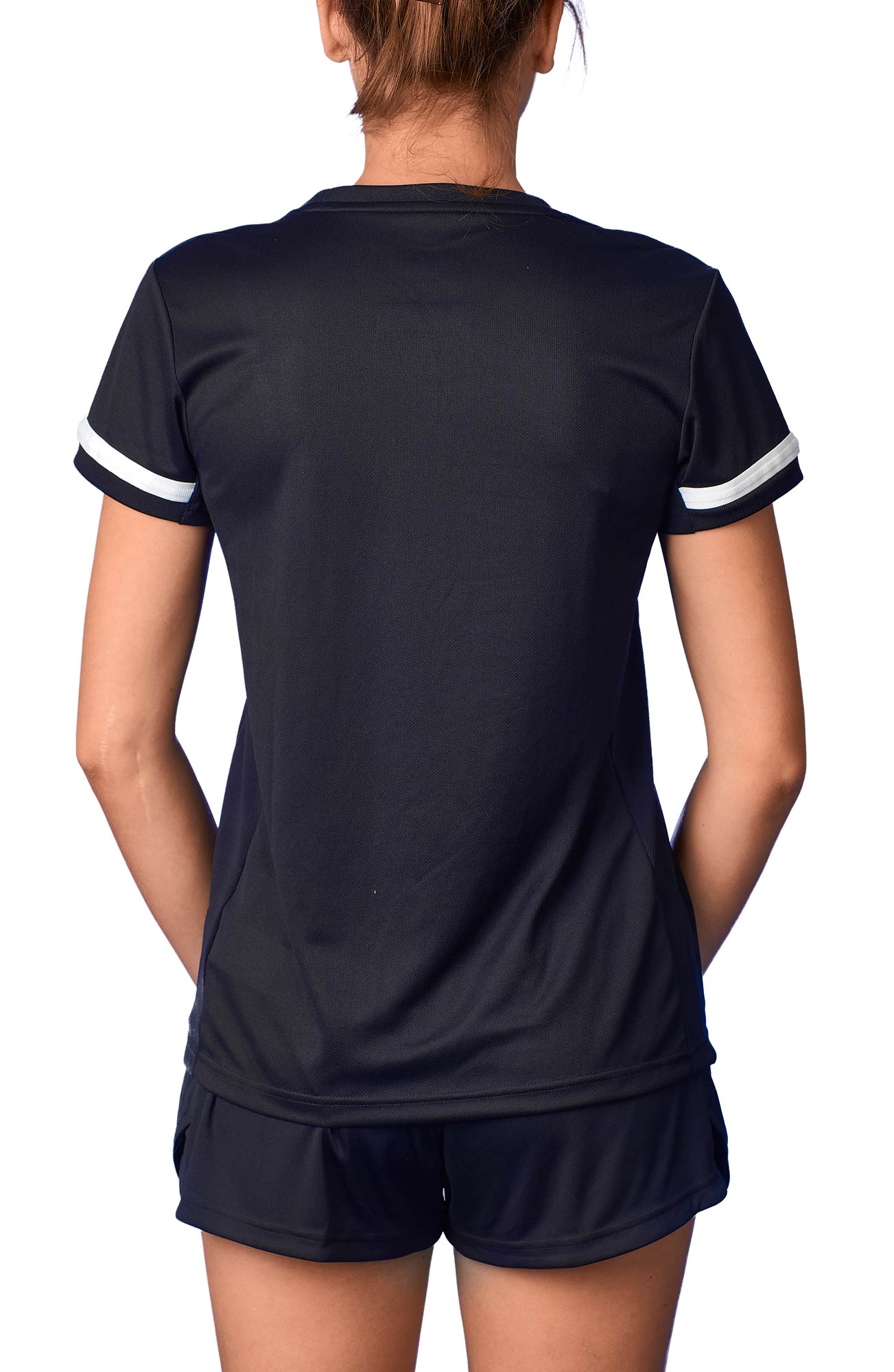 adidas T19 Shortsleeve Jersey Damen schwarz/weiß