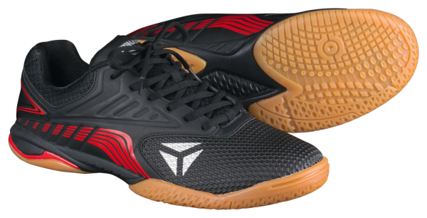 Tibhar Schuh Blizzard Speed II schwarz/rot