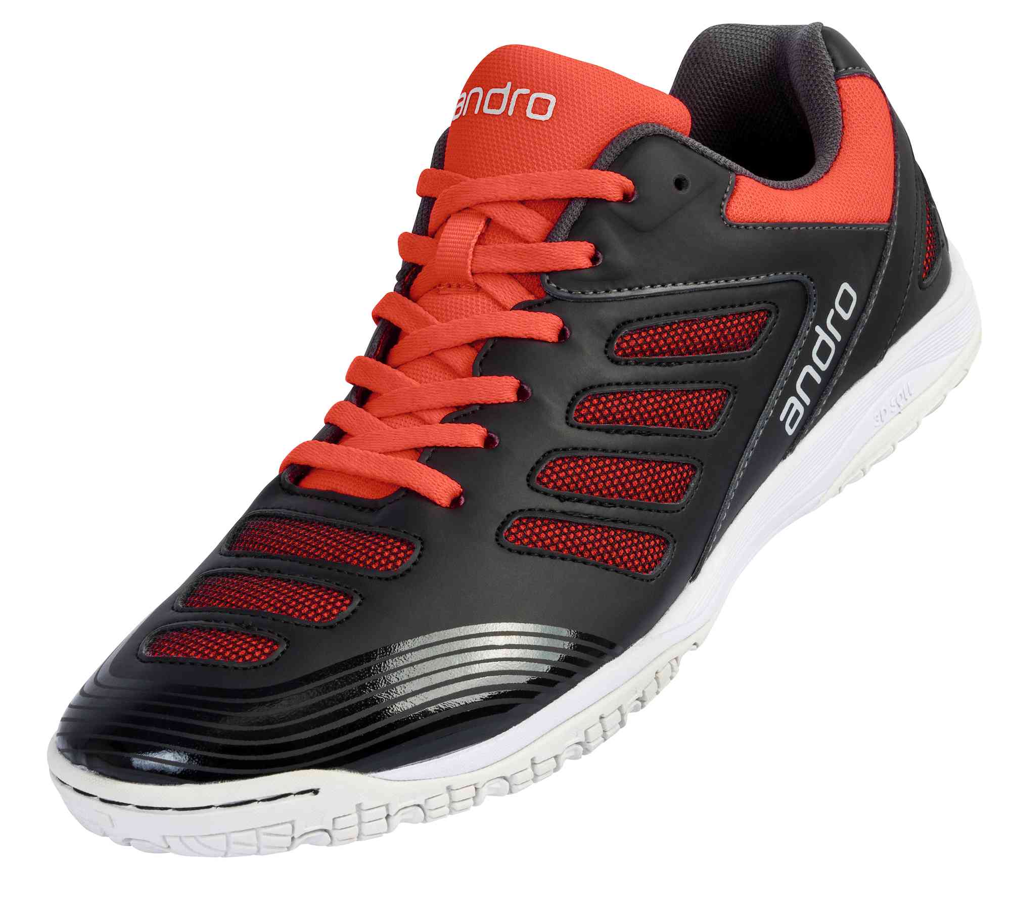 andro Schuh Cross Step 2  schwarz/neonrot
