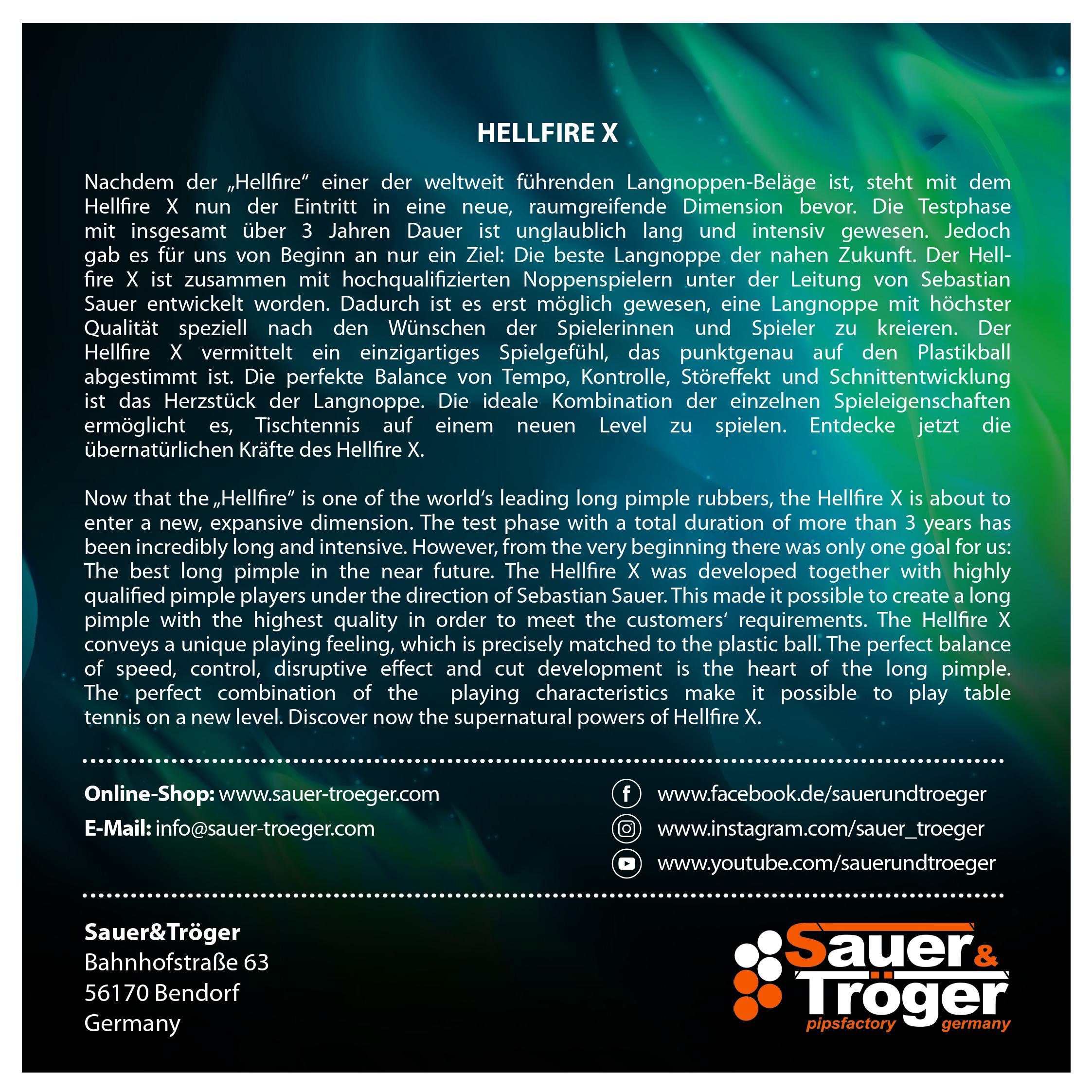 Sauer & Tröger Hellfire X