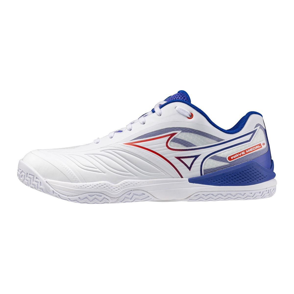 Mizuno Wave Medal 8 weiß/blau/orange