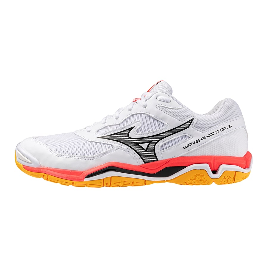 Mizuno Wave Phantom 3 weiß/rot/citrus