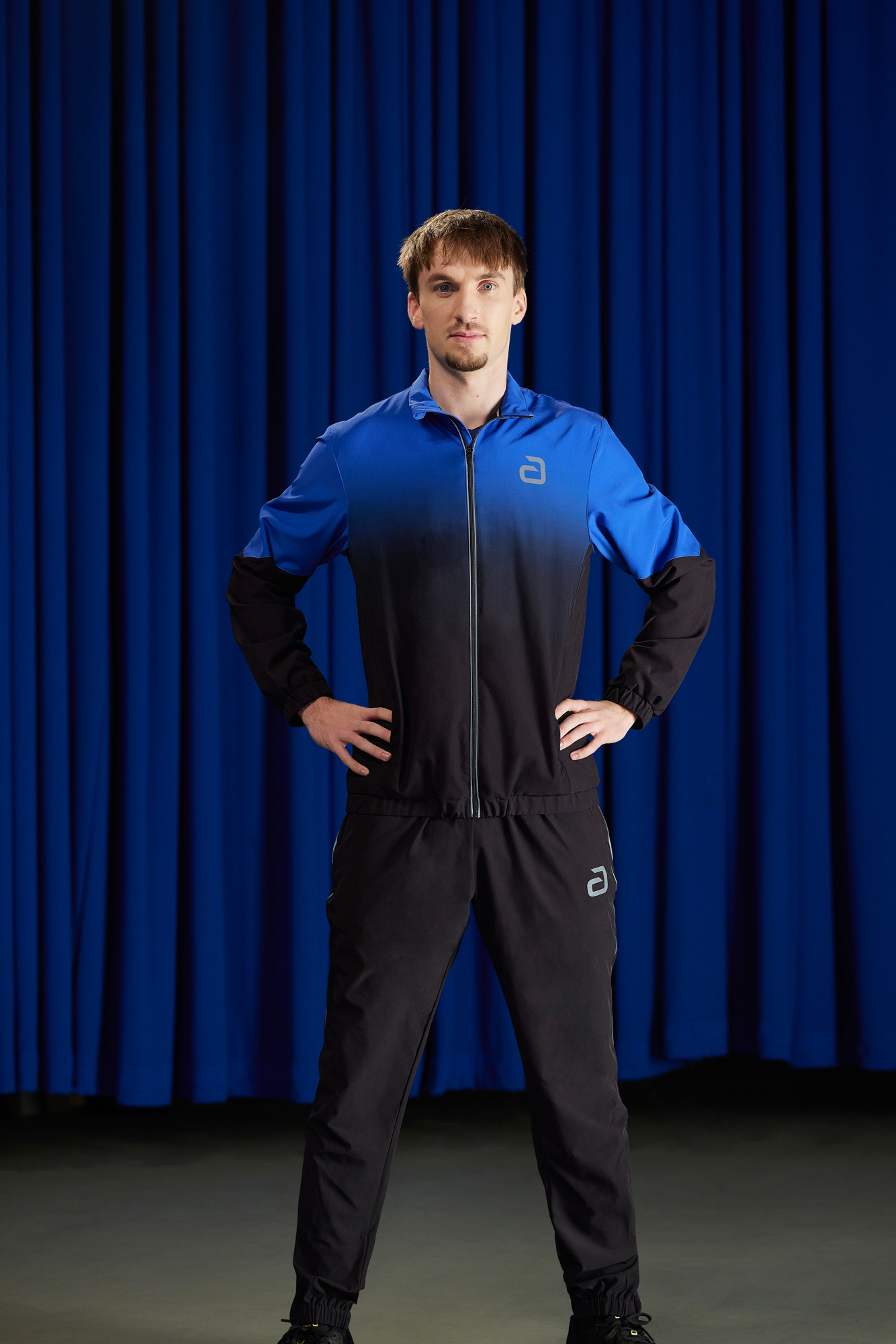 andro Jacke Salivan 2.0 schwarz/blau