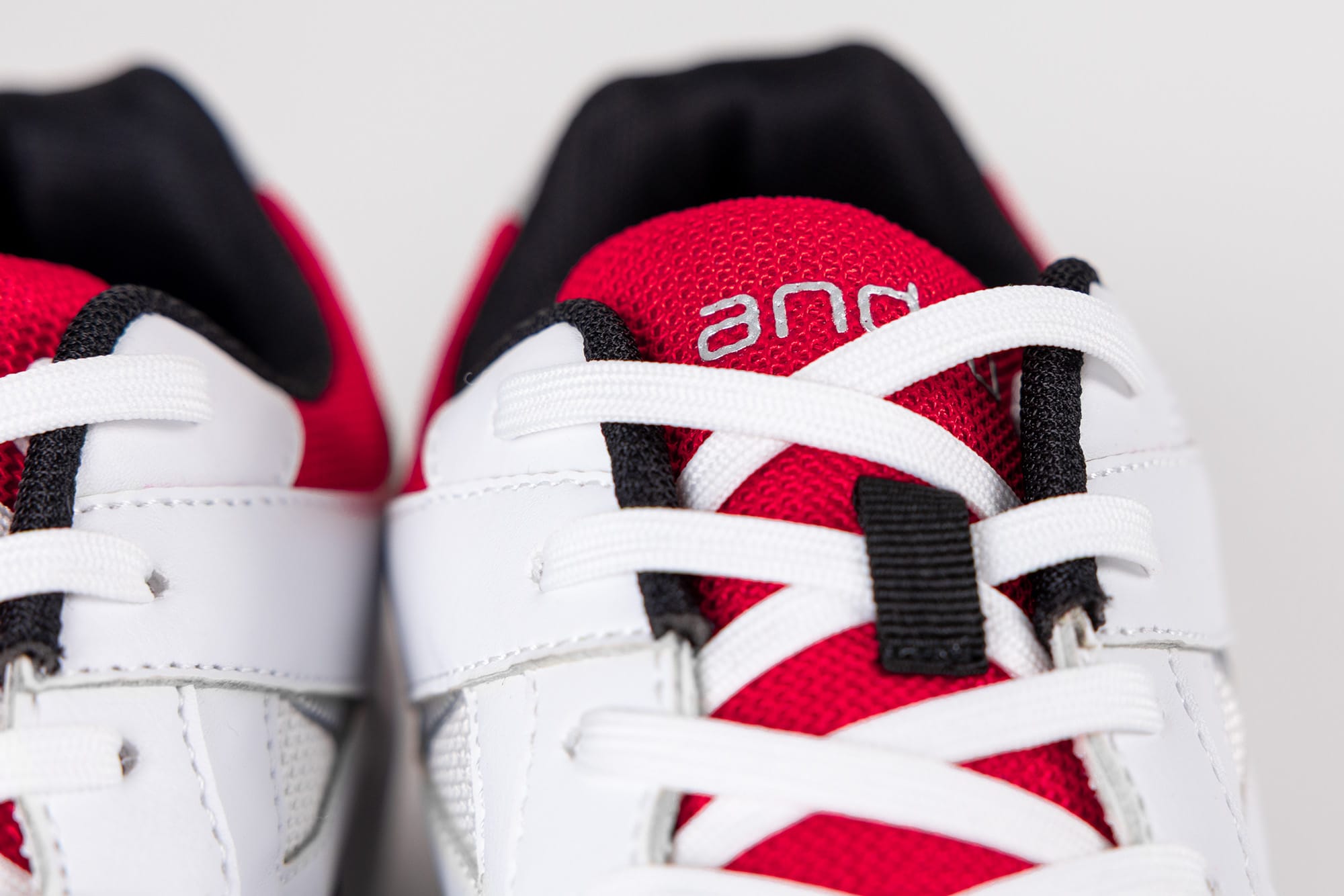andro Schuh Shuffle Step 3 weiß/rot/schwarz