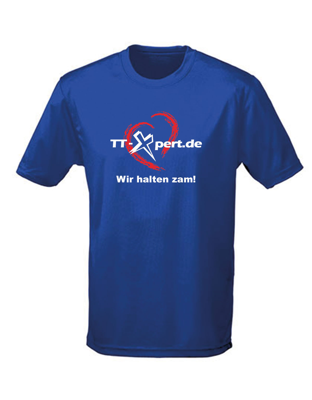 TT-Xpert Corona Hilfe Shirt - Royal Blue