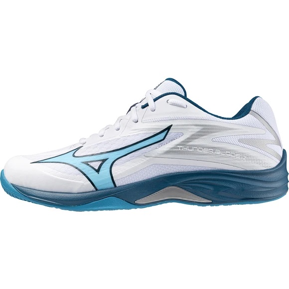 Mizuno Thunder Blade Z weiß/türkis/silber