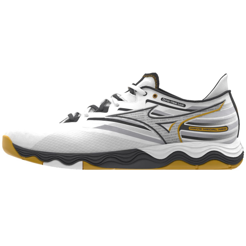 Mizuno Wave Medal Neo weiß/schwarz/gold