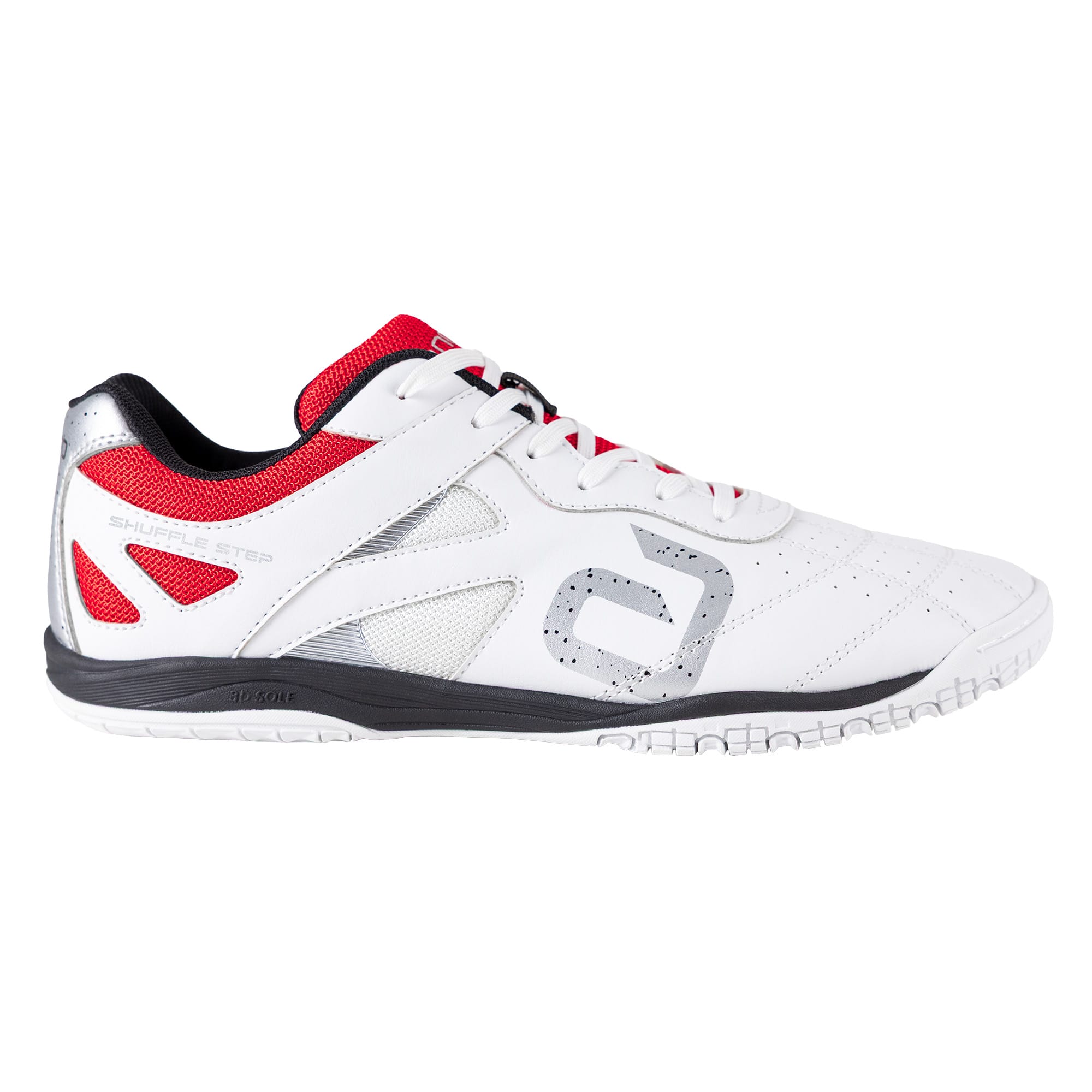 andro Schuh Shuffle Step 3 weiß/rot/schwarz