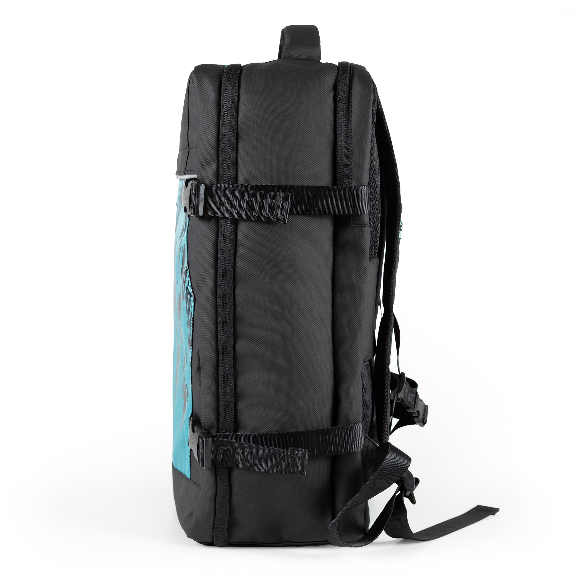 andro Rucksack Taiva schwarz/türkis