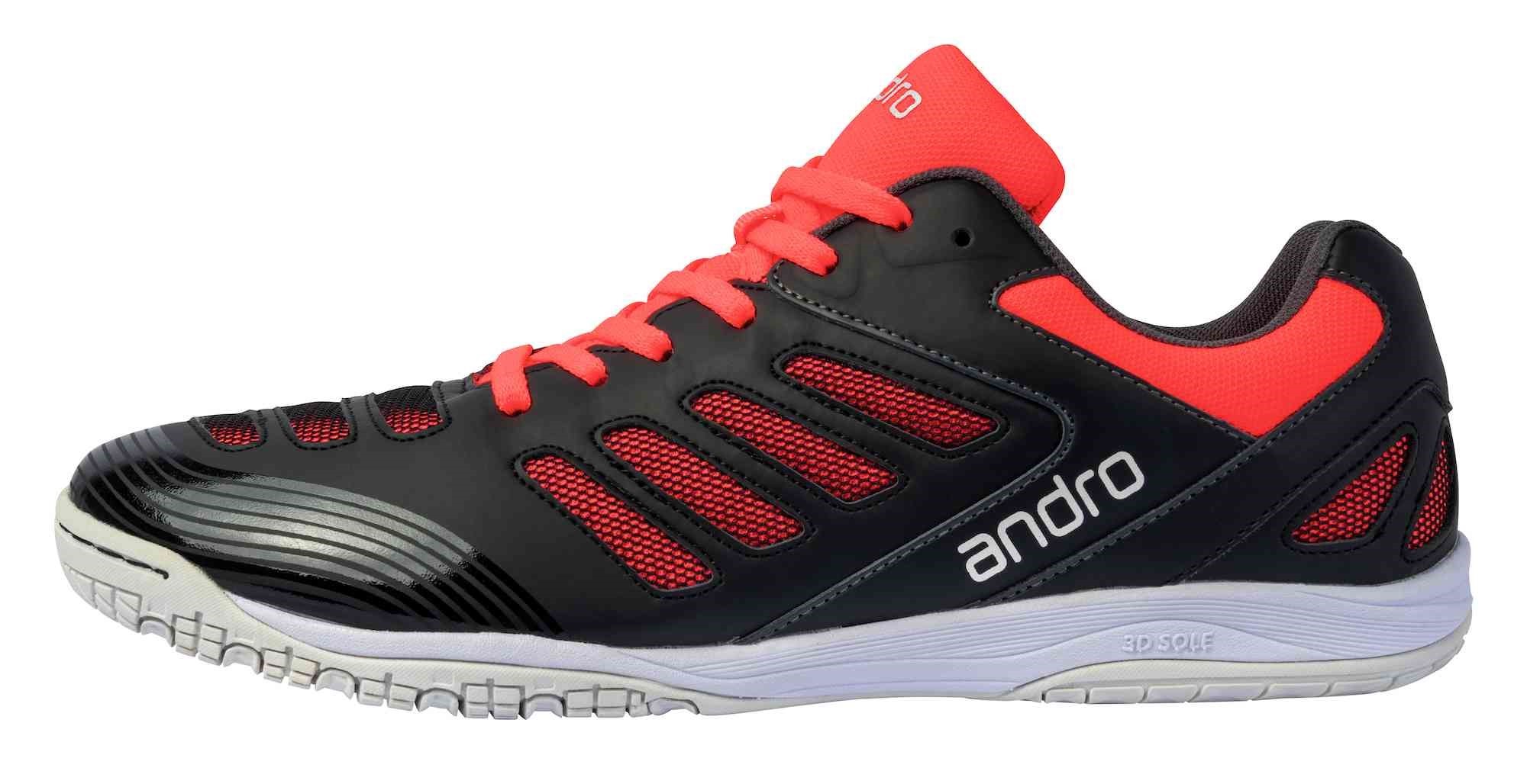 andro Schuh Cross Step 2  schwarz/neonrot