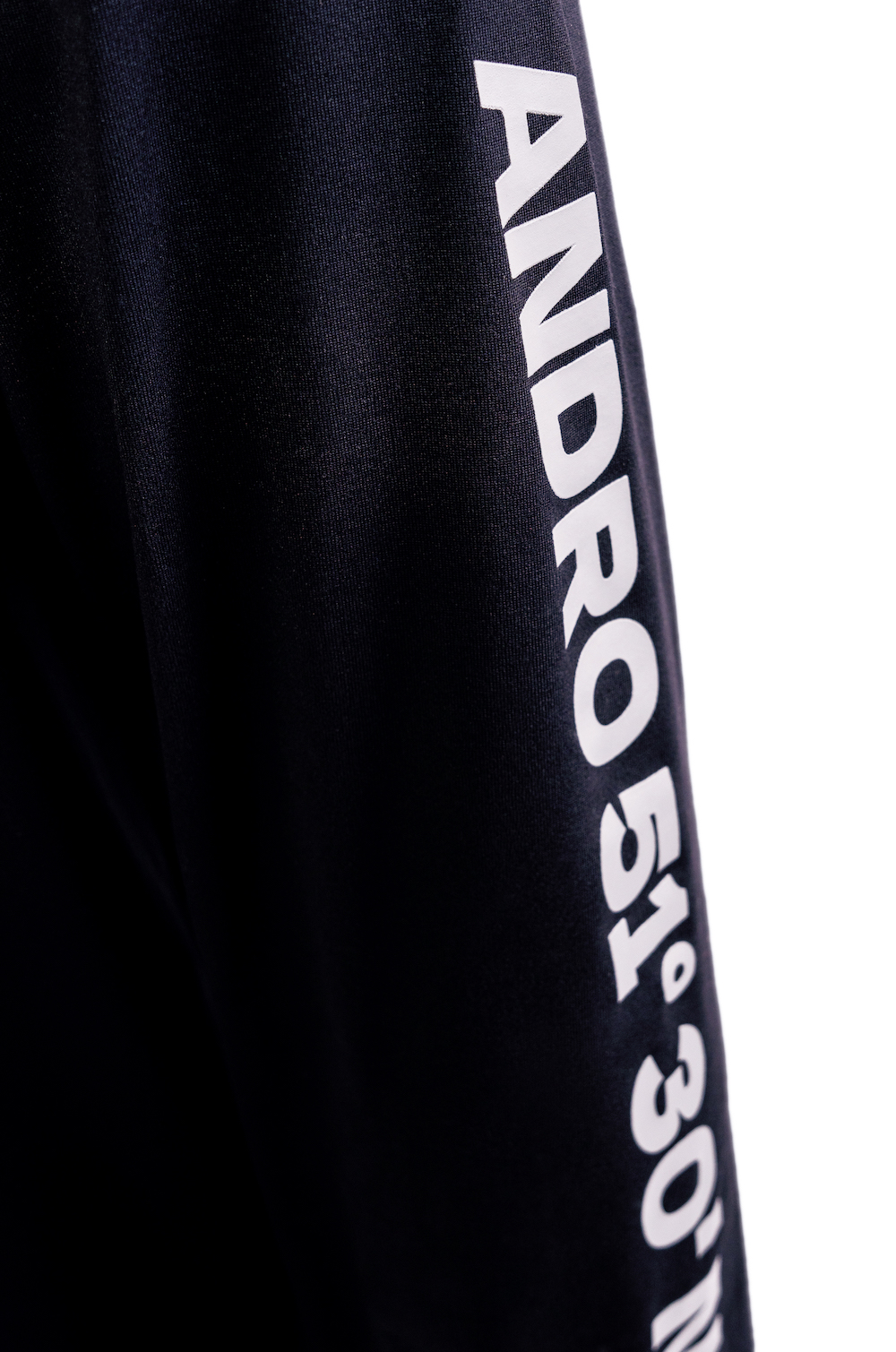 andro Longsleeve Sisco schwarz/gelb