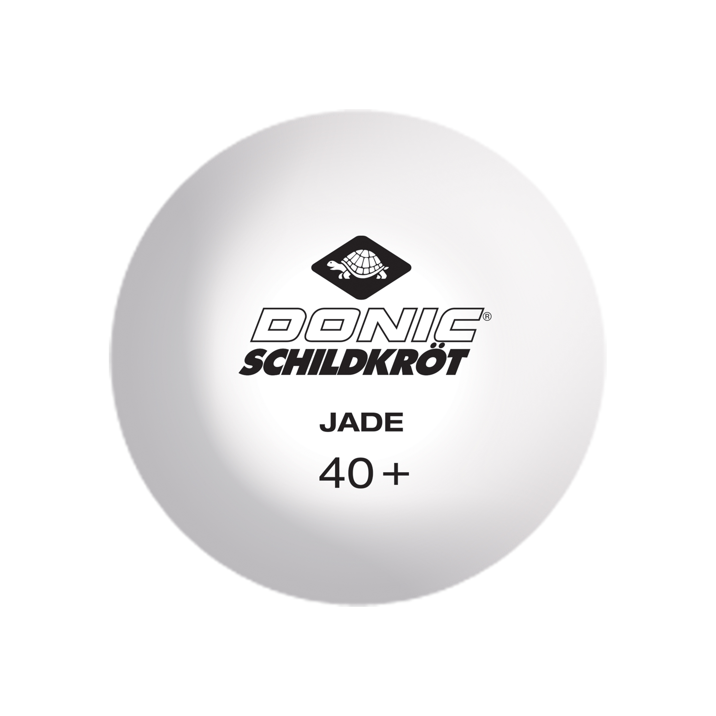 Donic/Schildkröt Ball Jade, Poly 40+ 3w/3o