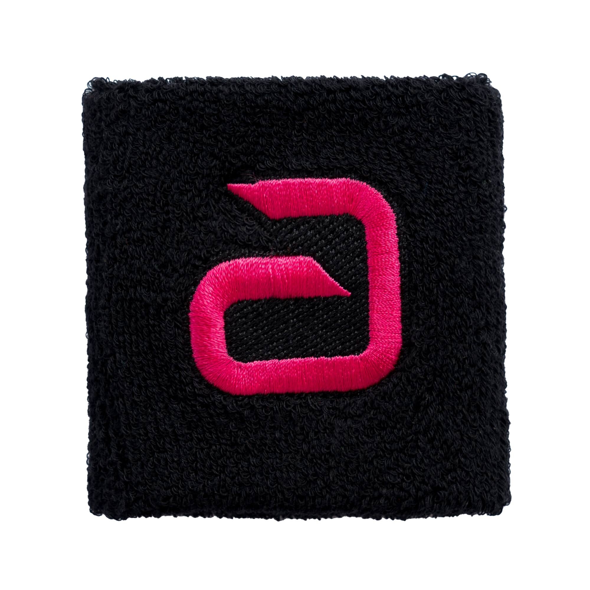 andro Schweißband Alpha schwarz/pink