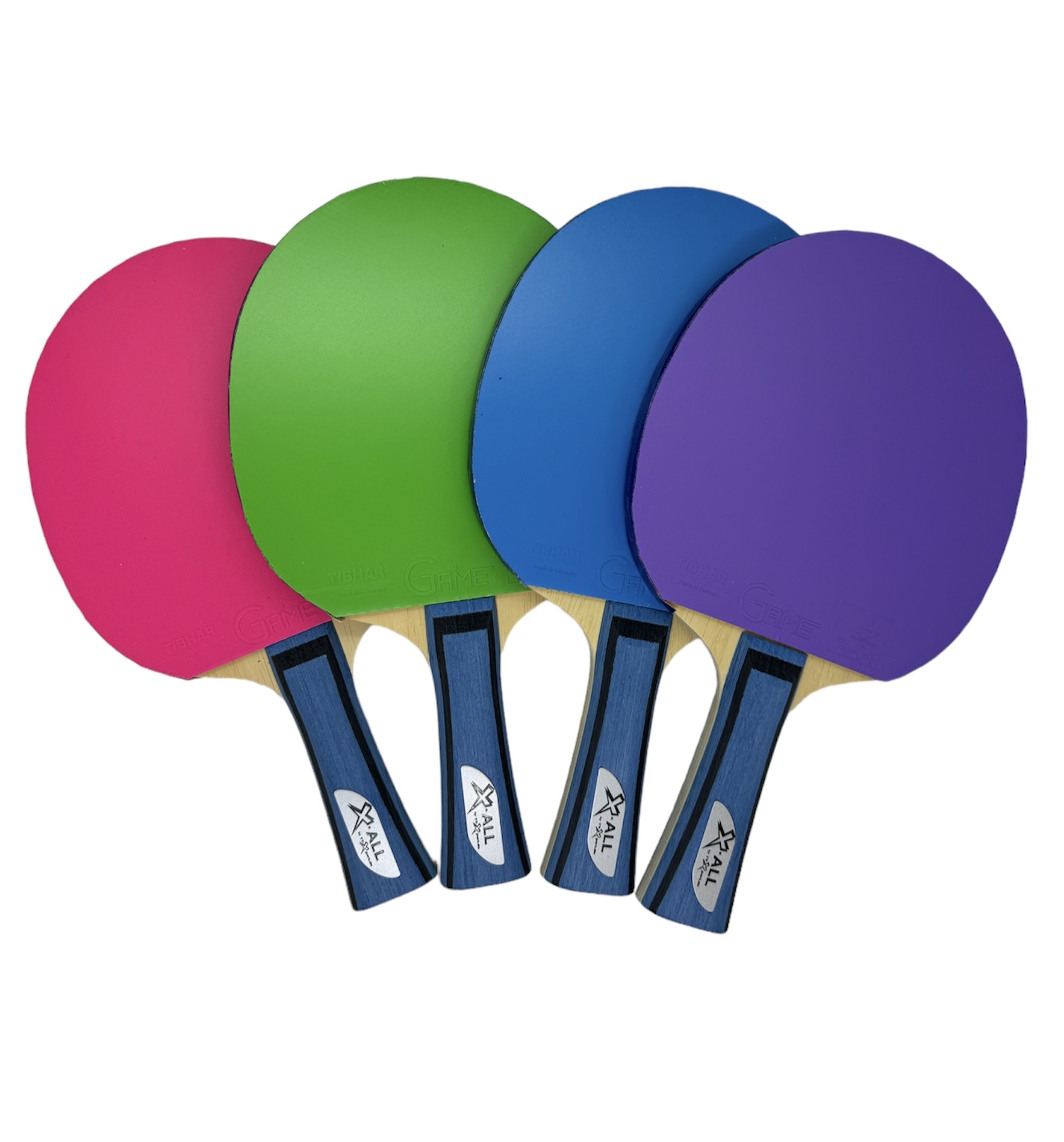 Komplettschläger TT-X PRO Game blau, grün, pink, violet, rot