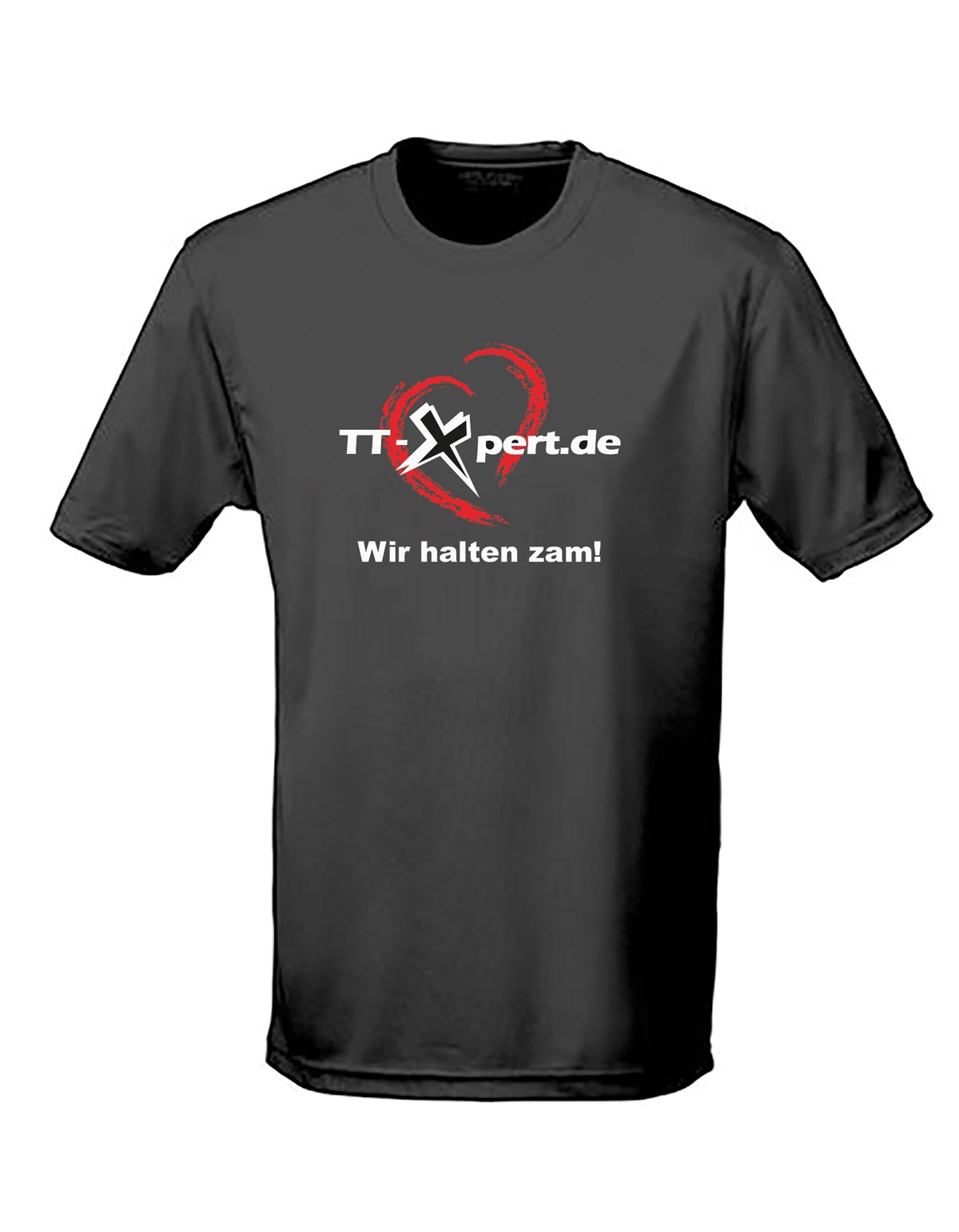 TT-Xpert Shirt Wir halten zam! - Jet Black