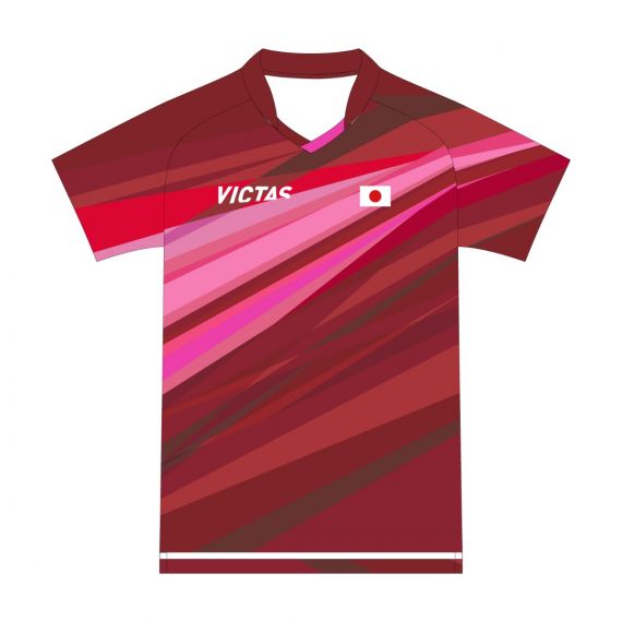 Victas Official National Team Shirt JAPAN Men rot