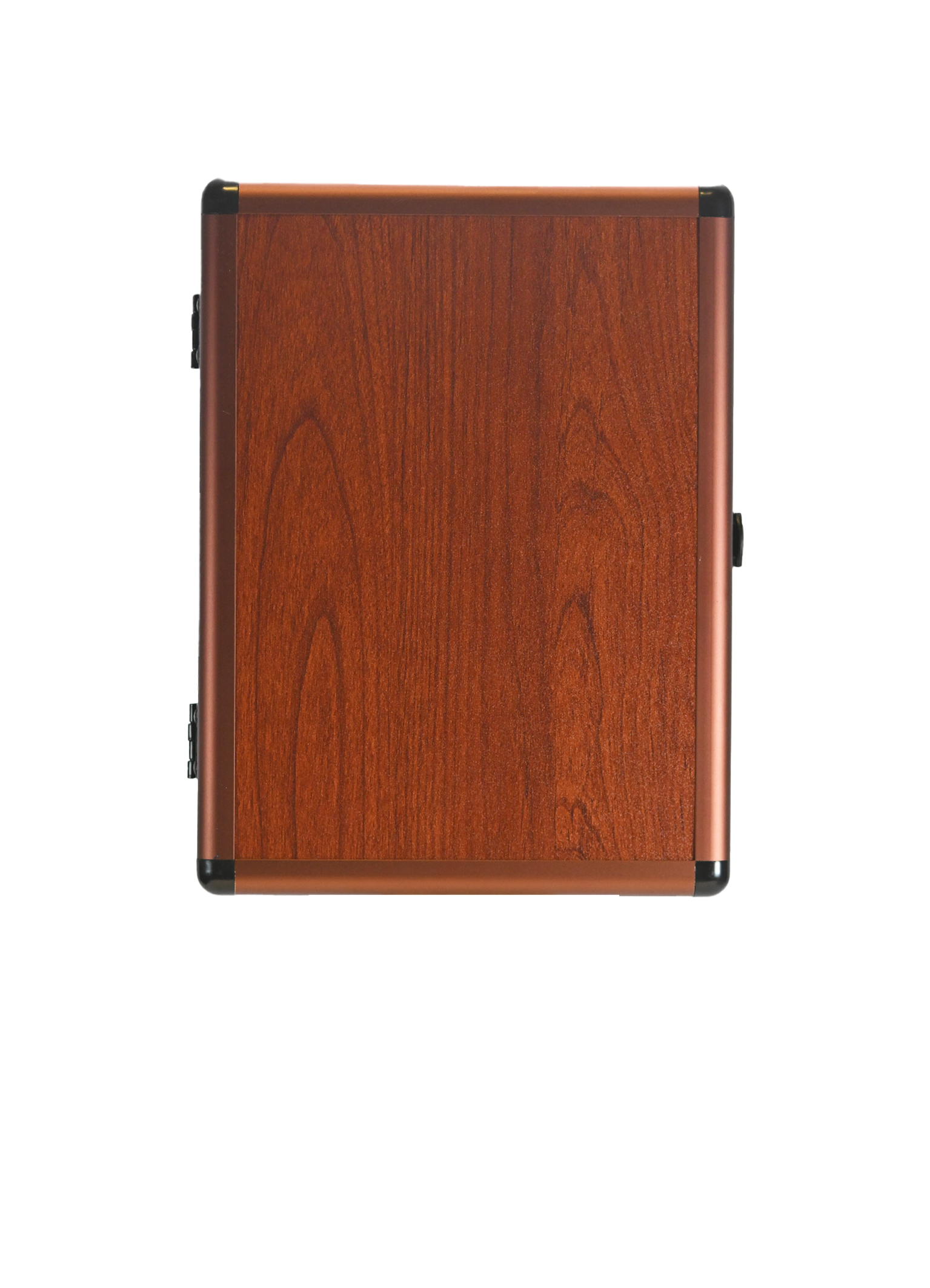 ML Double Alu Case Holzoptik big Logo
