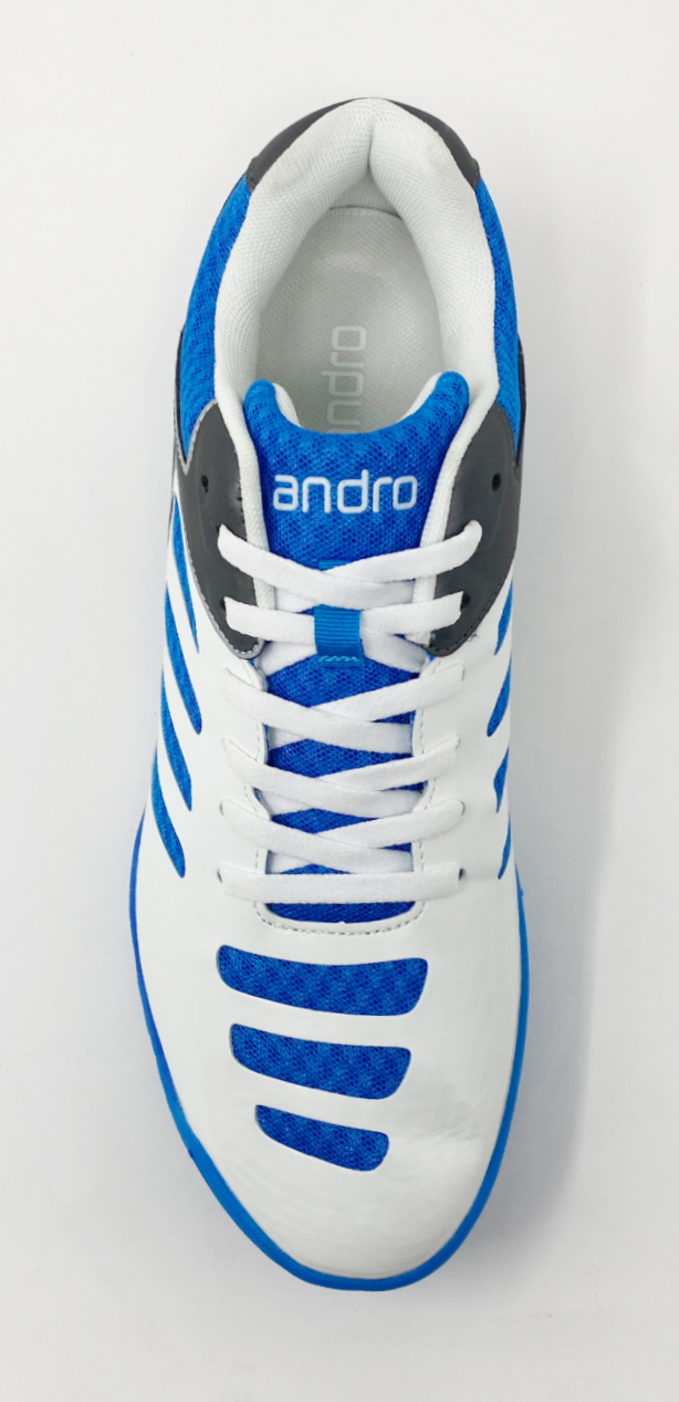 andro Schuh Cross Step 2 weiß/blau/grau