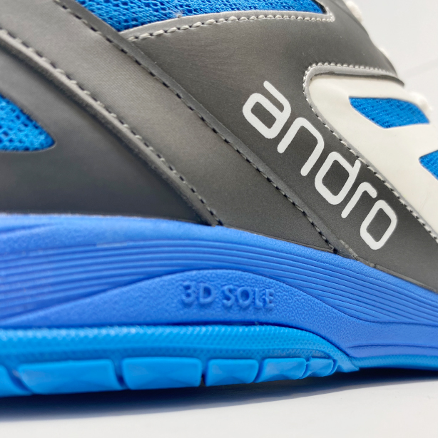 andro Schuh Cross Step 2 weiß/blau/grau