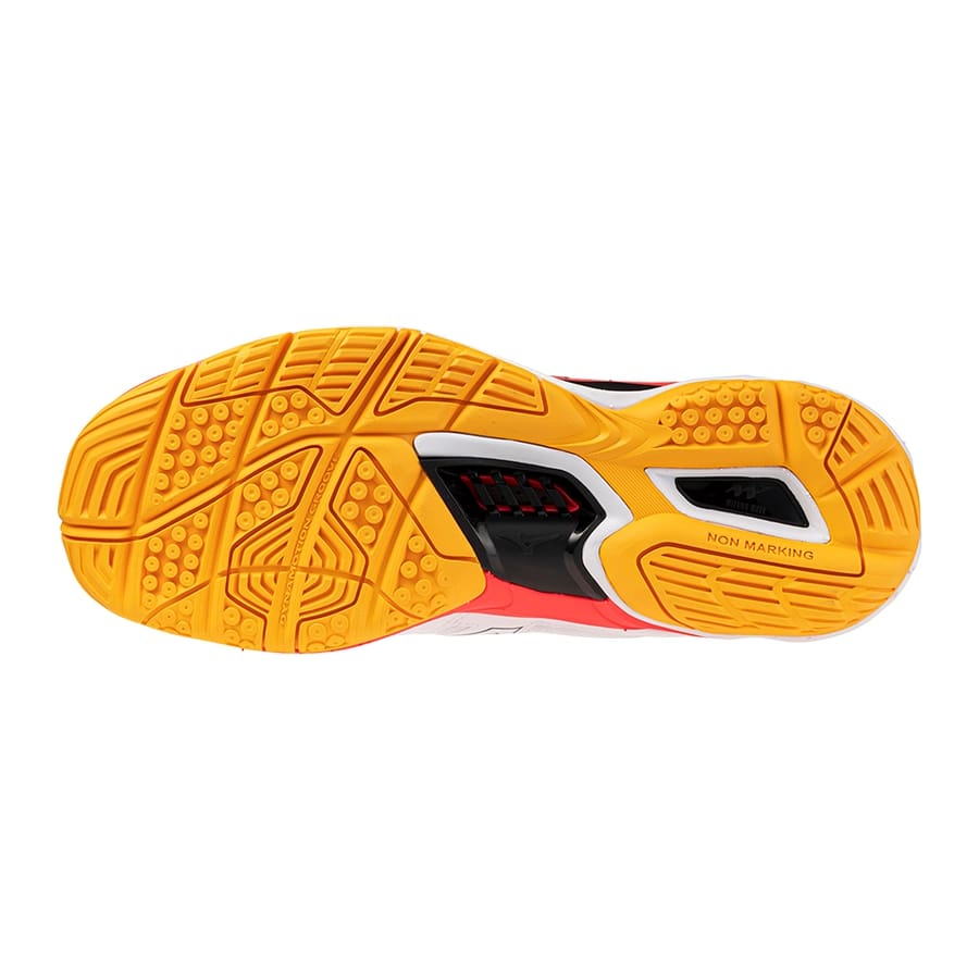 Mizuno Wave Phantom 3 weiß/rot/citrus