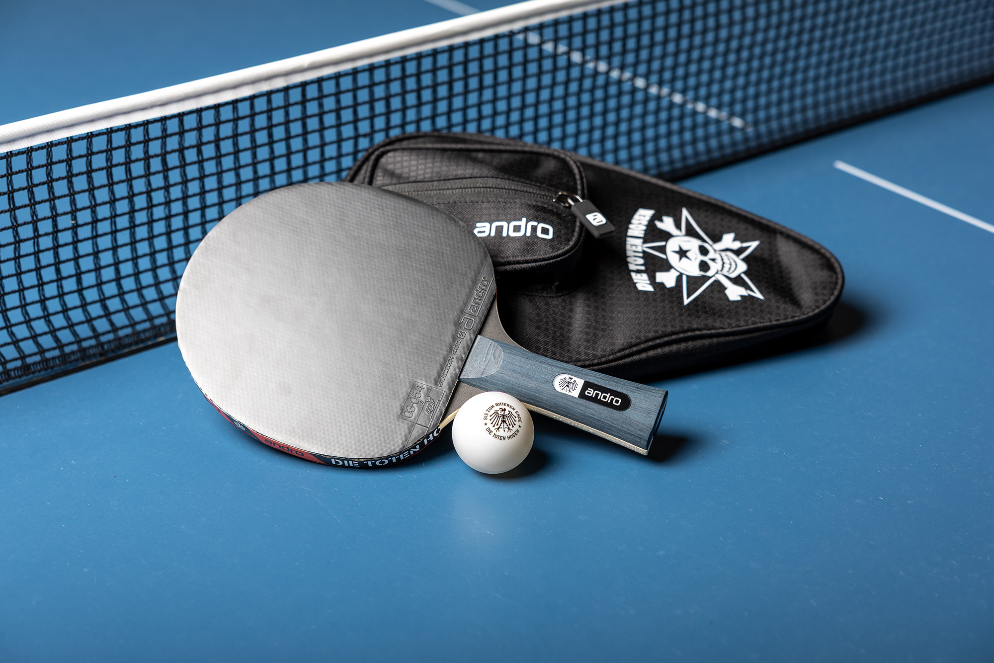 andro "Die Toten Hosen" Tischtennis Set