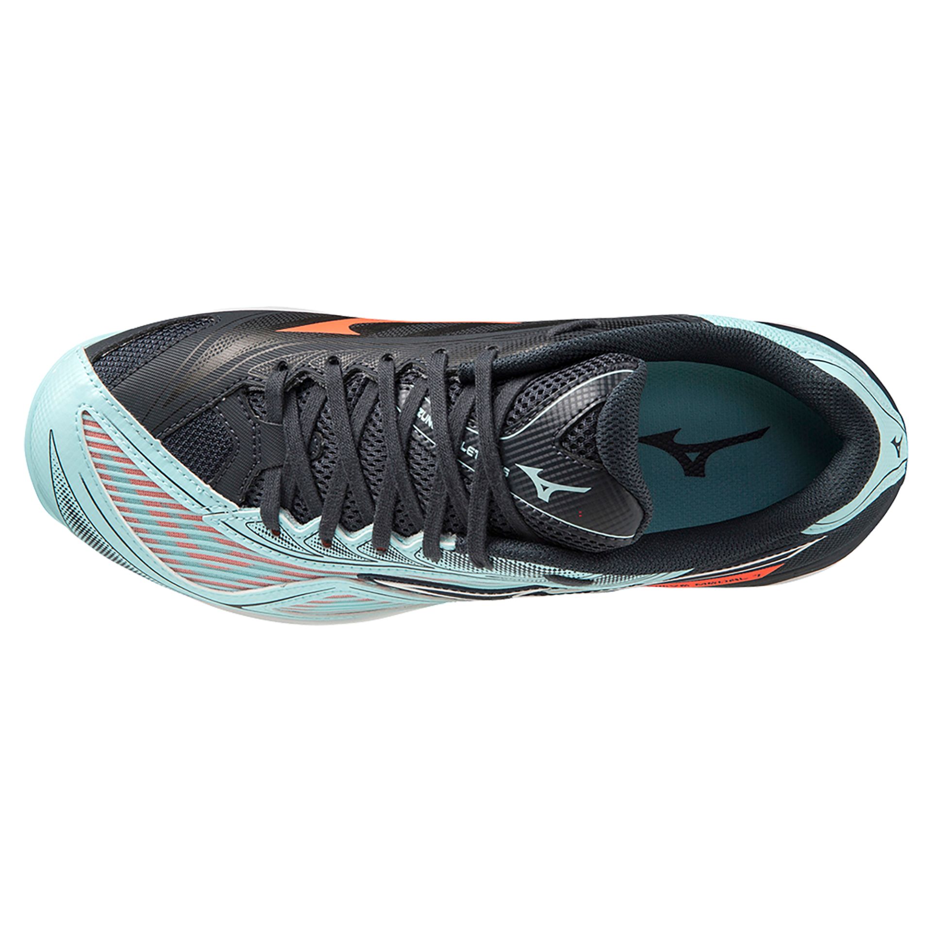 Mizuno Wave Medal 7 schwarz/türkis/weiß