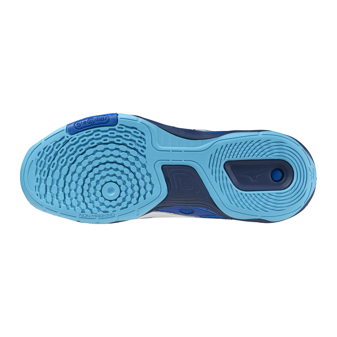 Mizuno Wave Medal 7 weiß/blau