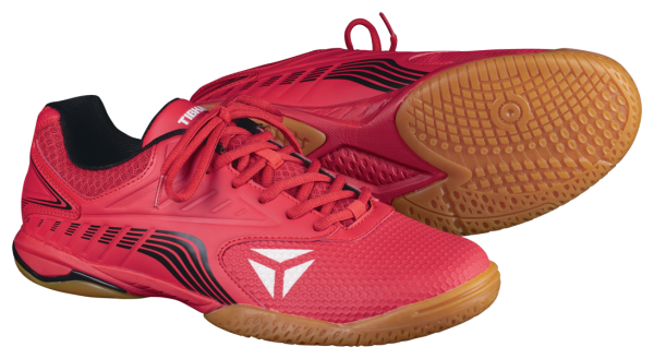 Tibhar Schuh Blizzard Speed II rot/schwarz