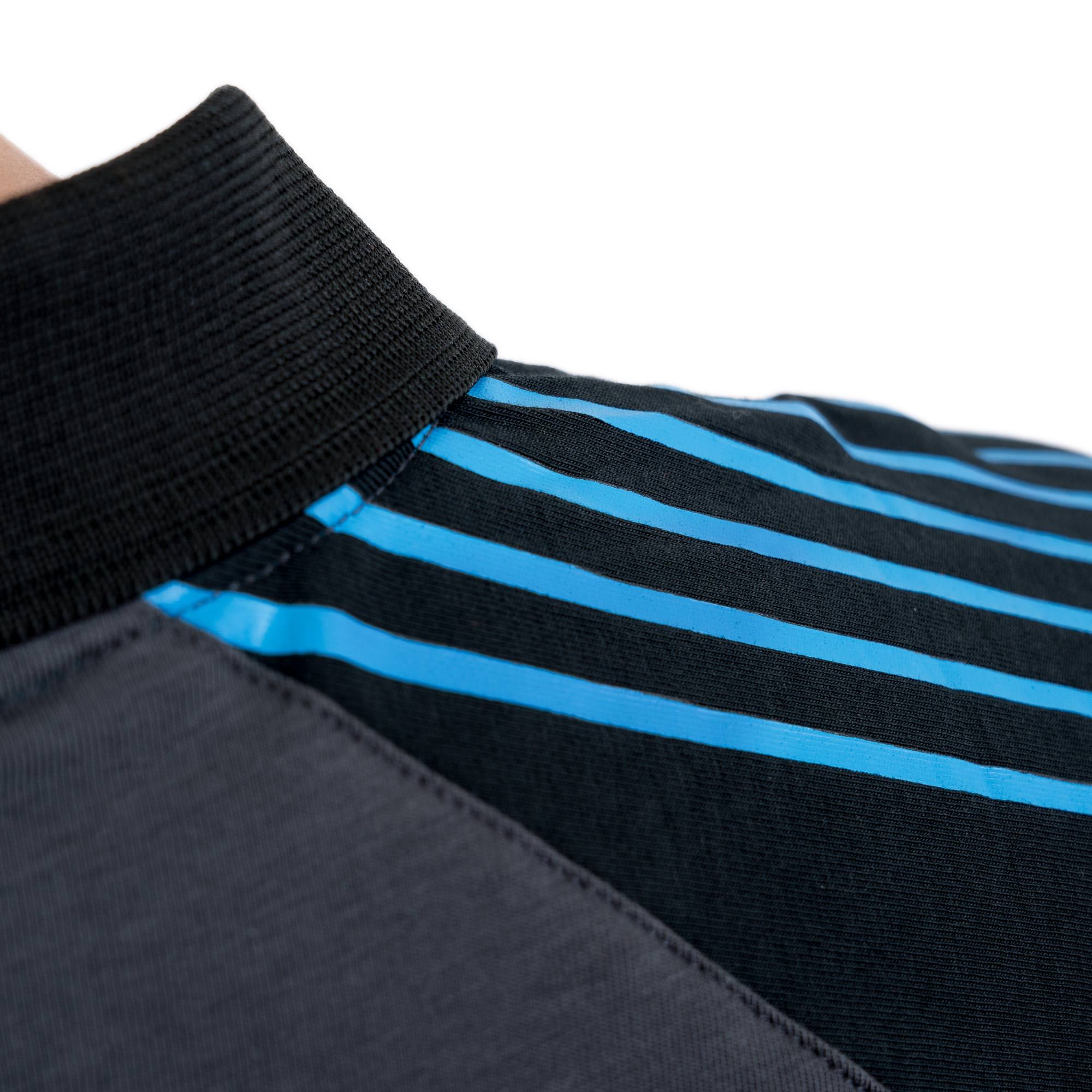 andro Shirt Avos Baumwolle grau/blau