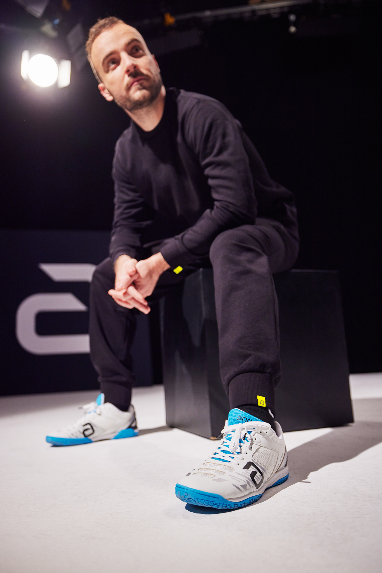 andro Schuh Cross Step 3 weiß/hellblau