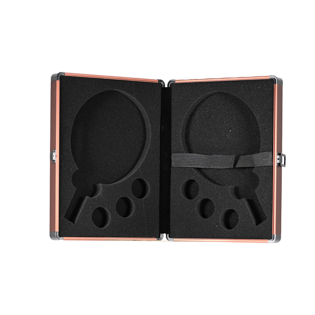 ML Double Alu Case Holzoptik big Logo