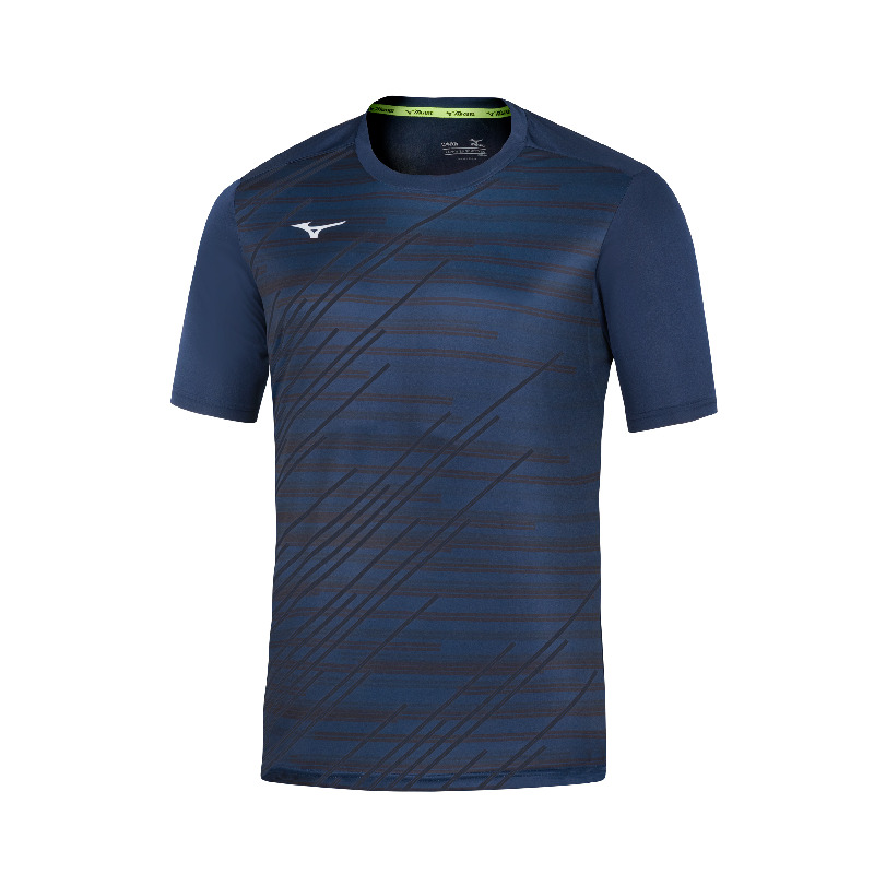 Mizuno Team Chiba Tee Junior navy
