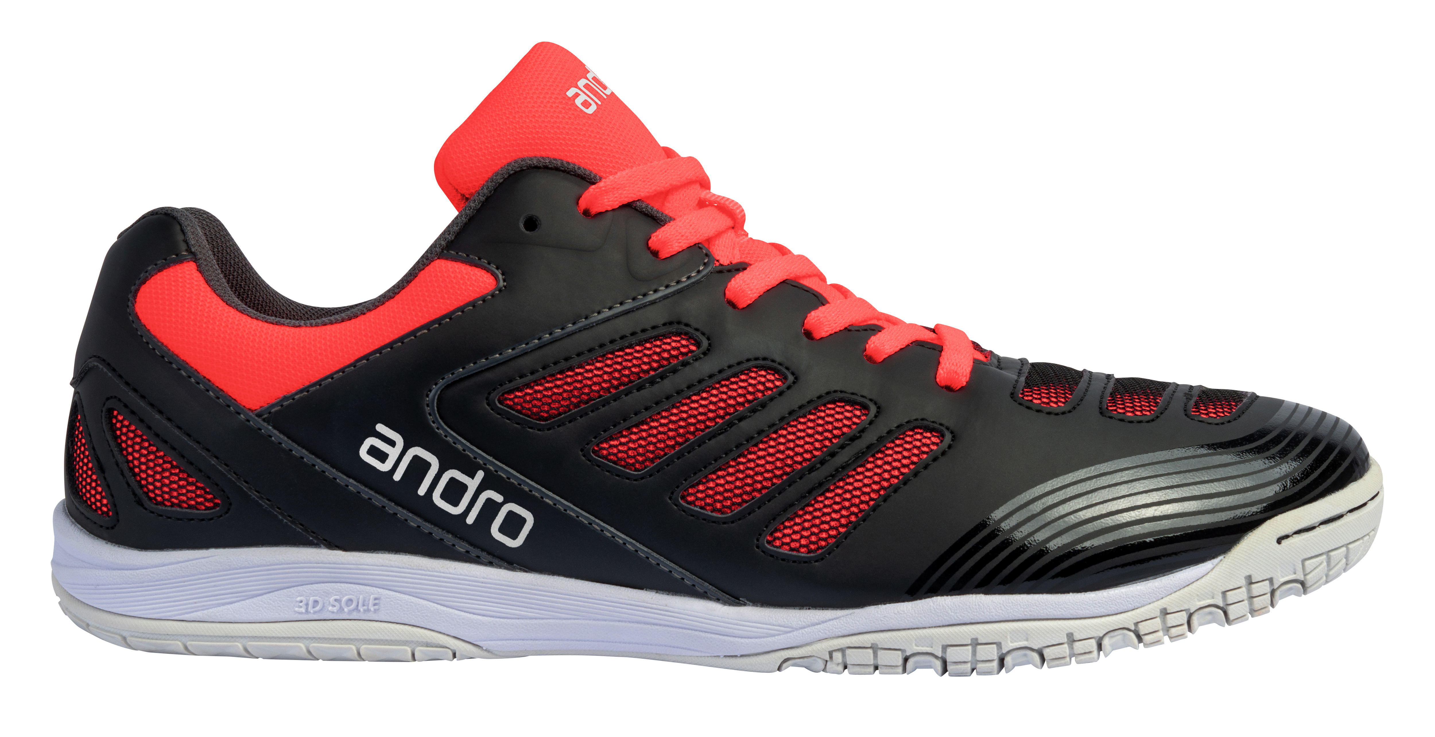 andro Schuh Cross Step 2  schwarz/neonrot