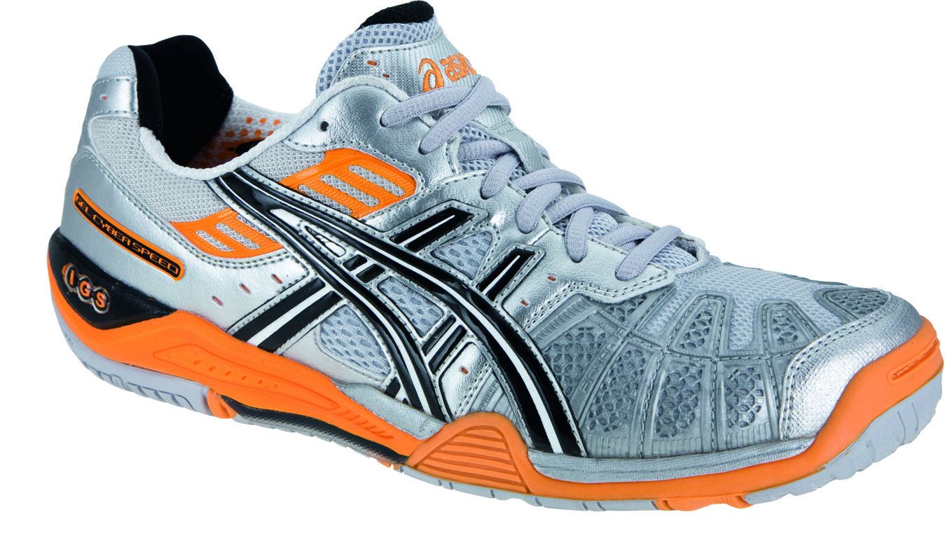 asics GEL Cyberspeed silber/ora.