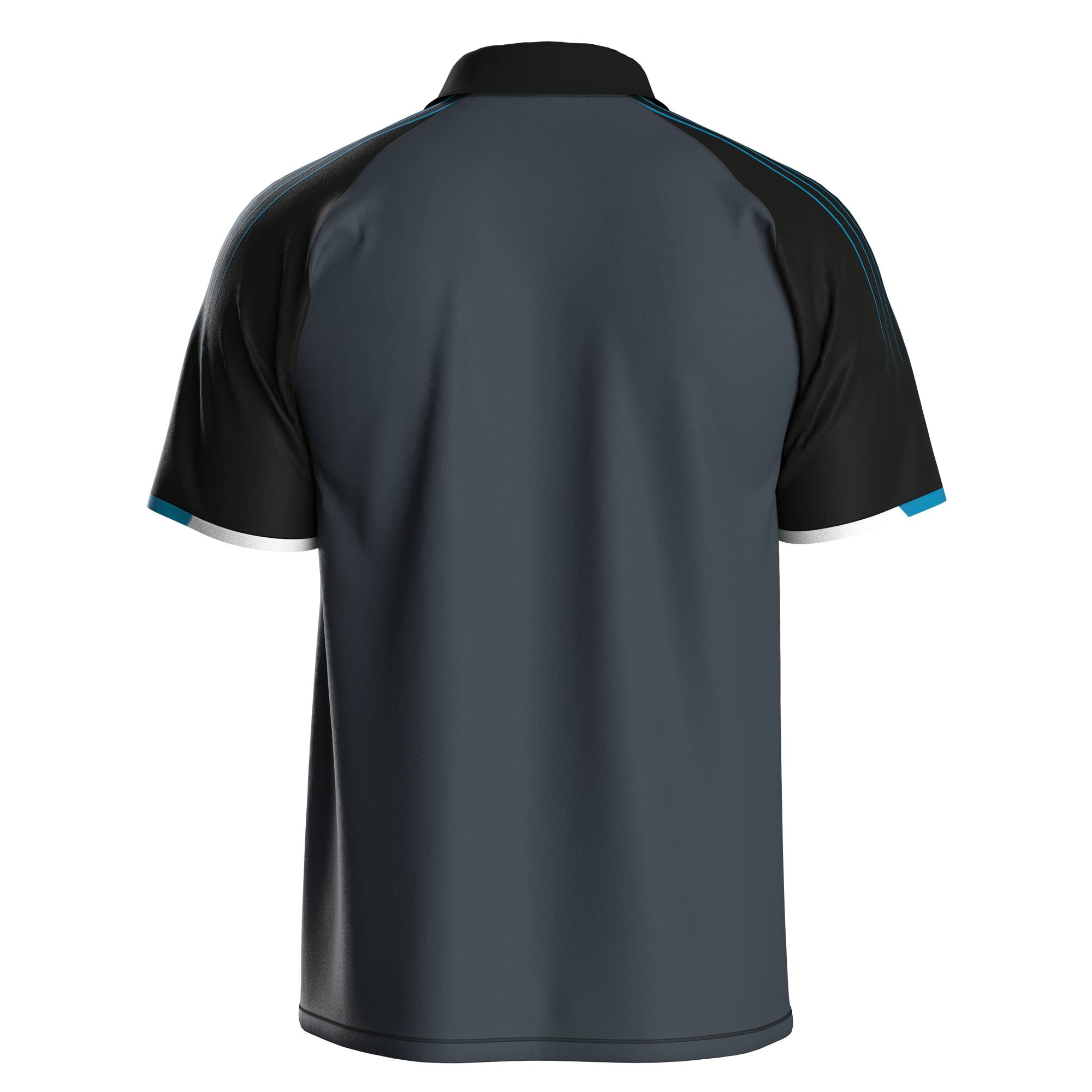 andro Shirt Avos Baumwolle grau/blau