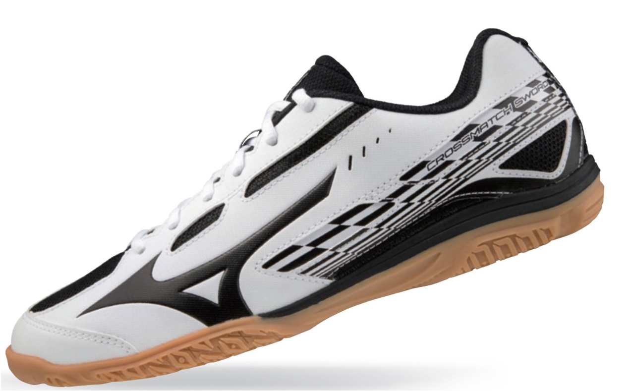 Mizuno Schuh Crossmatch Sword weiß/schwarz